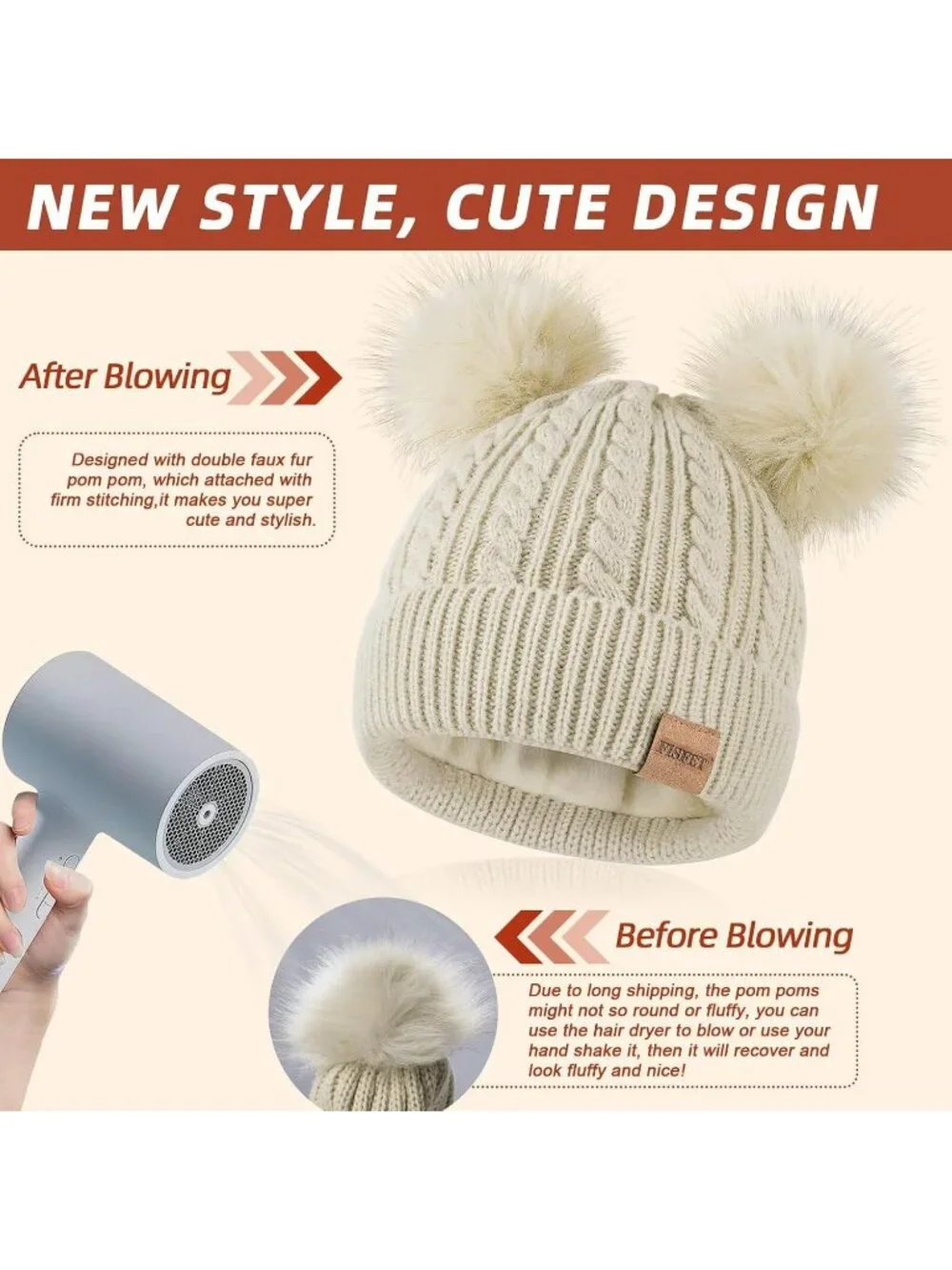 N/A knitted beanie